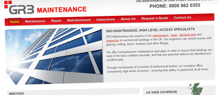 GR3 Maintenance Website